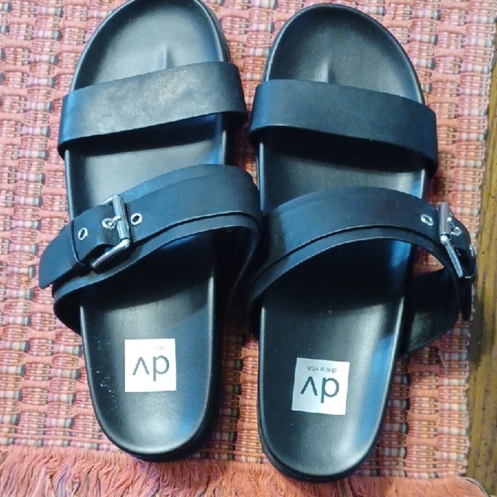DV by Dolce Vita Black Sandals
